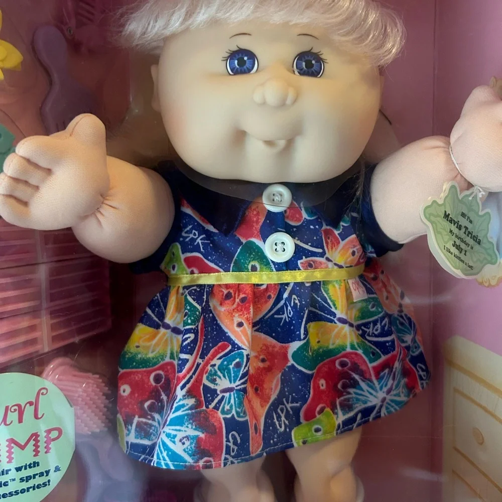 Cabbage Patch Kids Doll with Colorful Dress